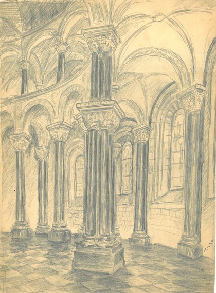 O.L.Vr.kerk priesterkoor, 15 december 1930